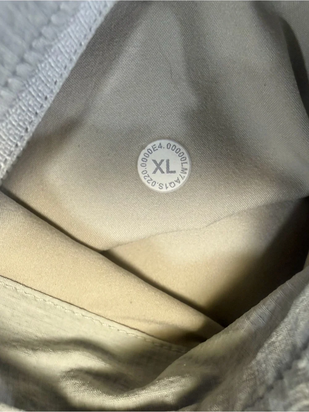 Lululemon Mens Bowline 8” Shorts Vapor Grey/White Size XL - Picture 5 of 5